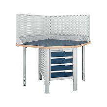 Верстак (угловой) CTR U532.S4.1-1R