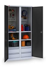 Инструментальный шкаф ИП-2/2 (Графит)