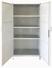 Стеллаж-шкаф СТ-300 со сплошными дверьми 2500х1280х800, 4 полки