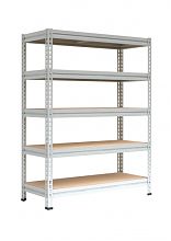 Металлический стеллаж МС-Т 2000х1830х785, 5 полок (фанера)