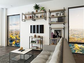 Стеллаж напольный CombiK XXL 100/6