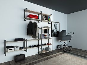 Стеллаж напольный CombiK XXL 100/6