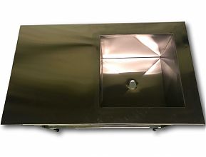 Ванна моечная с рабочей поверхностью ВМРП 1400x600x860