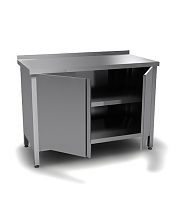 Стол-тумба с дверцами типа распашные 1200x600x860