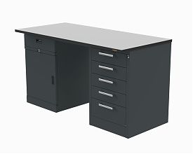 Стол рабочий 1800х700 мм 41.Т.С1.С5 ESD (RAL7035)