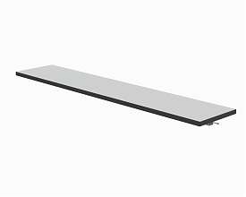 Нижняя полка для оборудования 1200х300 мм ESD (RAL7035)