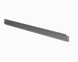 Рельс алюминиевая 750 мм для крепления лотков (RAL7035)