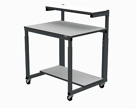 Стол компьютерный 900х700 мм ESD (RAL7012)