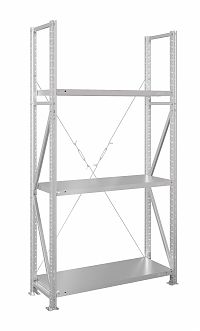 Стеллаж MS U 300x70x50/3 (Нагрузка на полку 200, сплошная)